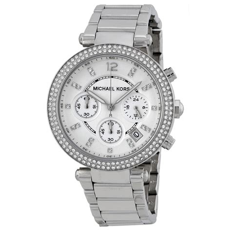 mk5353 ladies michael kors|Michael Kors chronograph silver dial.